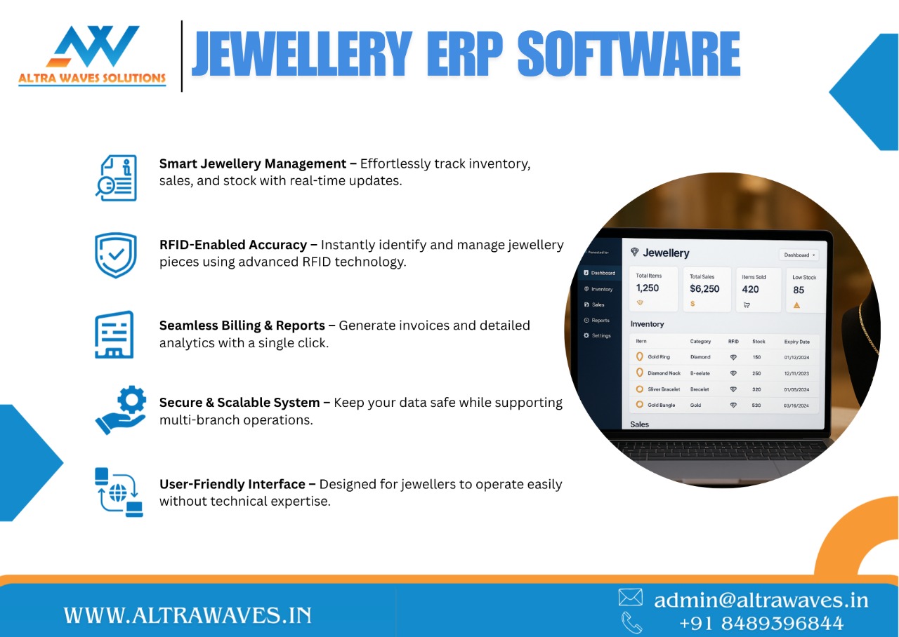 Jewellery ERP Software